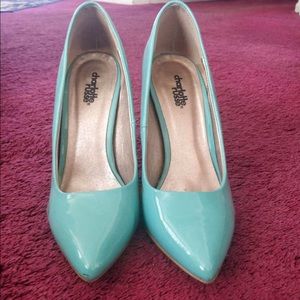 Charlotte Russe turquoise heels